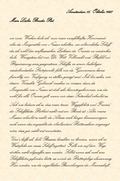 1661 Brief 1661 an Piet